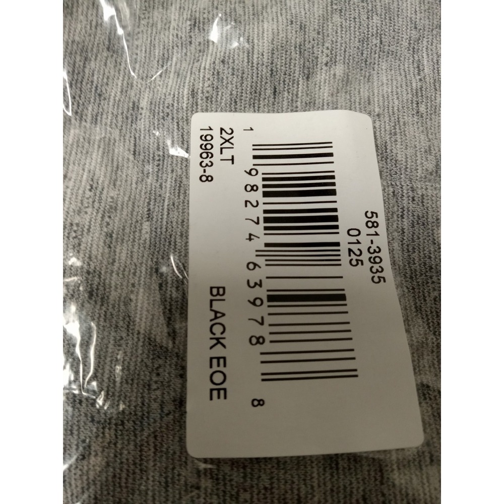 St Johns Bay Polo Men's 2XLT Supersoft Quick-dri Gray - Picture 4 of 7